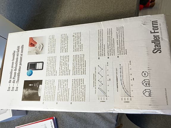 Stadler Form Eva luftfuktare vit