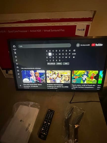 LG smart-TV 32 tum