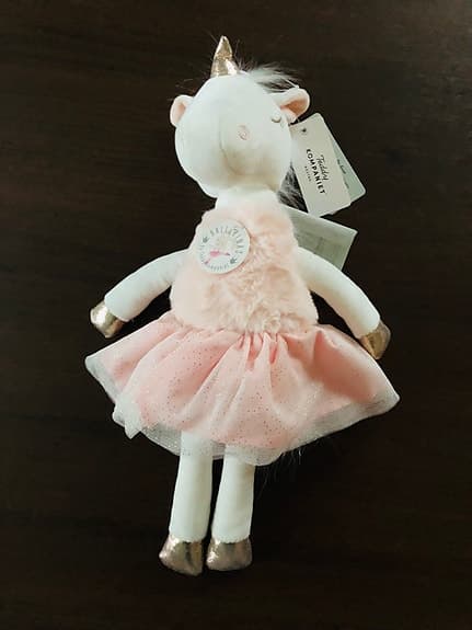 Enhörning (Unicorn) Ballerinas Gosedjur (Ny)