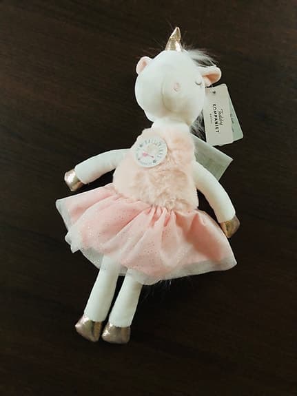 Enhörning (Unicorn) Ballerinas Gosedjur (Ny)
