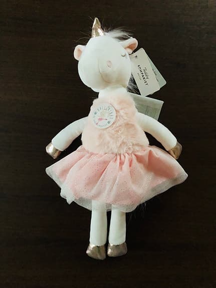 Enhörning (Unicorn) Ballerinas Gosedjur (Ny)