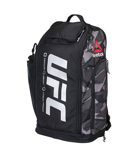 Reebok Black Camo UFC Backpack