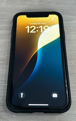 Apple iPhone XR smartphone 64 GB svart