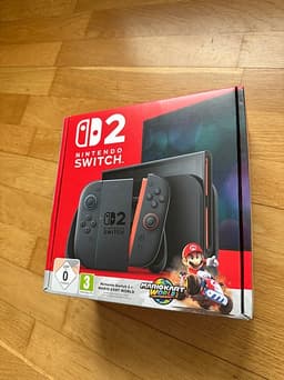 Nintendo Switch 2 + Mario Kart World - helt nytt med kvitto