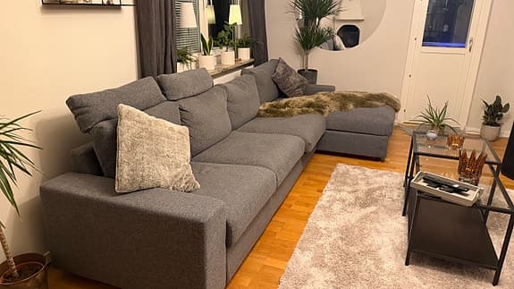 Nästan ny soffa