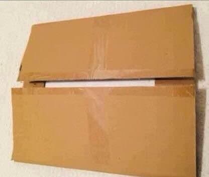 Bauhaus Spegel 51x44 cm vit