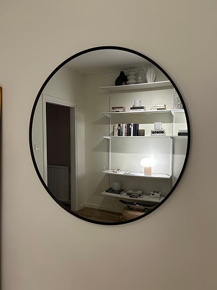 Rund spegel, 80 cm