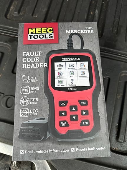 Meec Tools felkodsläsare för Mercedes OBD2