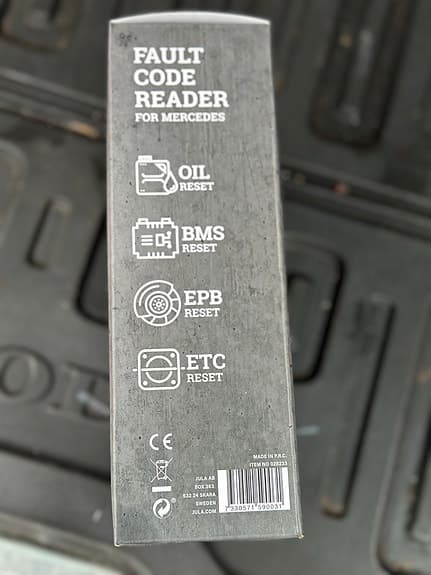 Meec Tools felkodsläsare för Mercedes OBD2