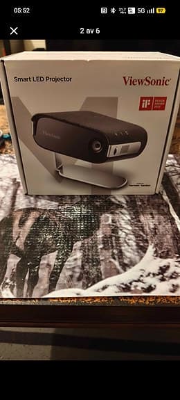 Viewsonic M1+ bärbar projektor med Harman Kardon-högtalare