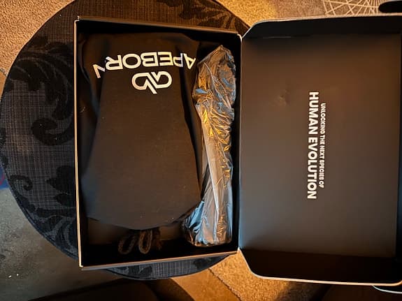 Apeborn träningsbälte svart