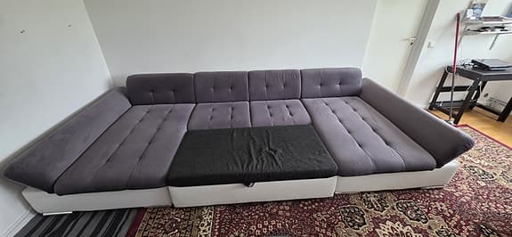 Dewitt Bäddsoffa m. Divan och Schäslong