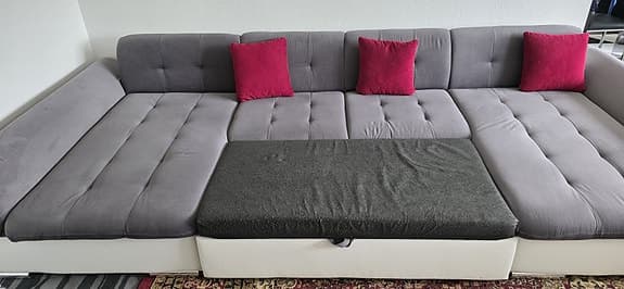 Dewitt Bäddsoffa m. Divan och Schäslong