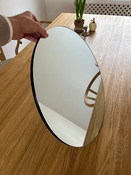 House Doctor rund klar spegel 50 cm