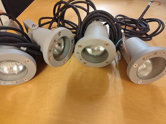 4x SLV markspot IP67 – utomhusbelysning (12V, GU5.3)