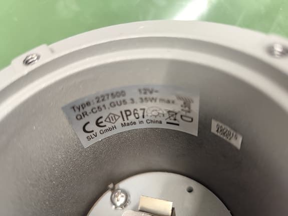 4x SLV markspot IP67 – utomhusbelysning (12V, GU5.3)