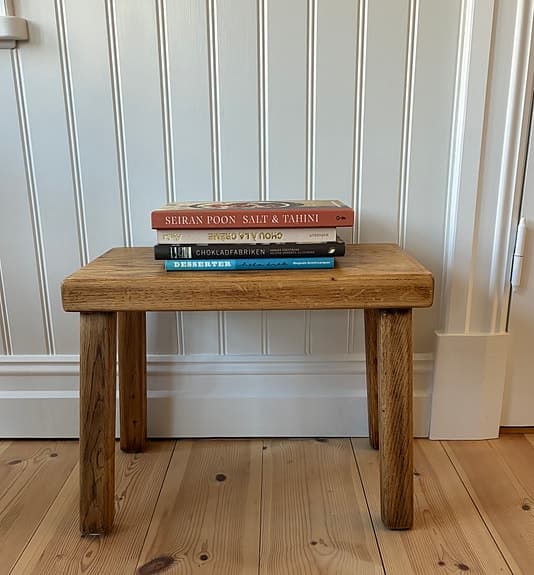 Gedigen pall i fransk ek