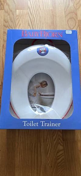 Babybjörn toalettring vit för barn