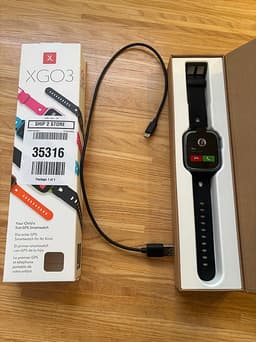 Xplora XGO3 mobilklocka svart