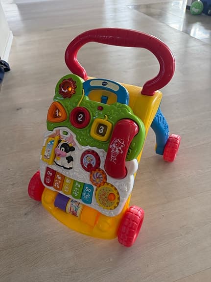 gåvagn med ljud och ljus - vtech