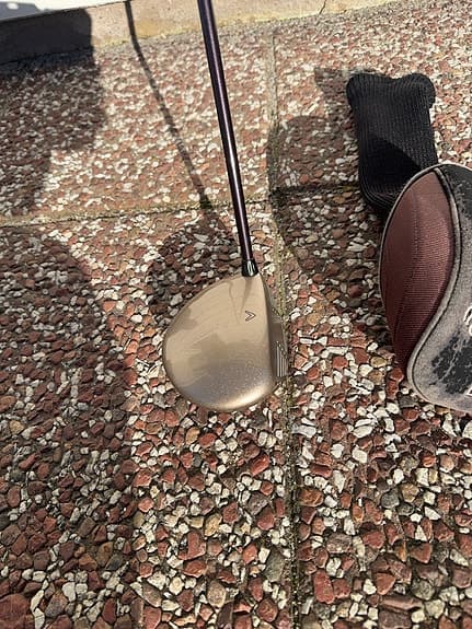 Callaway Big Bertha Titanium,  damdriver, loft 13 grader.