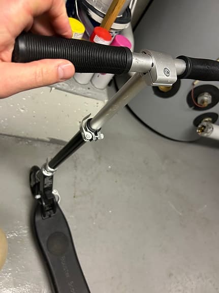 Denver Booster Scooter elsparkcykel svart