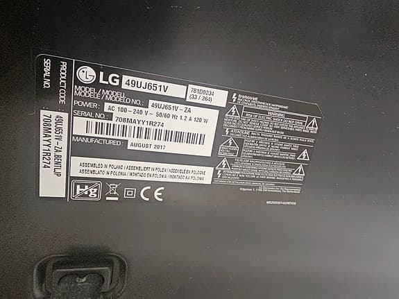 Lg 49 tum smart tv 4k