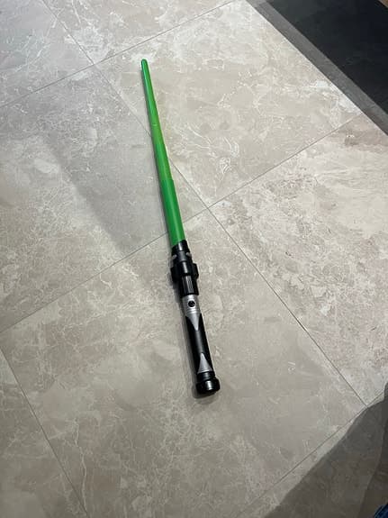 Star Wars leksakslasersvärd grönt
