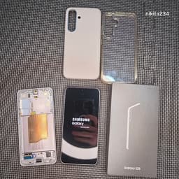 Samsung Galaxy S25 i absolut nyskick + 3 skal