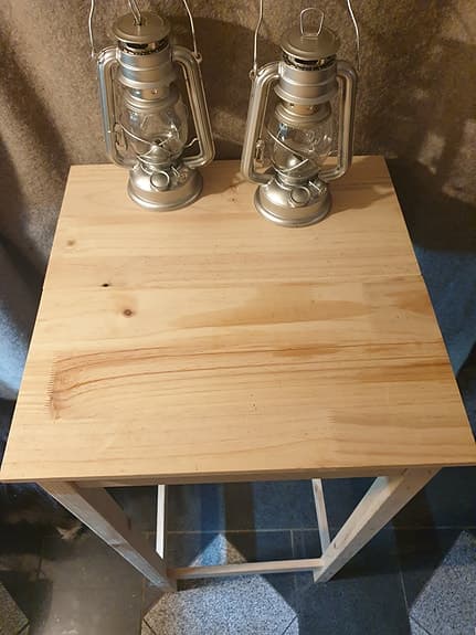 Barbord massiv furu