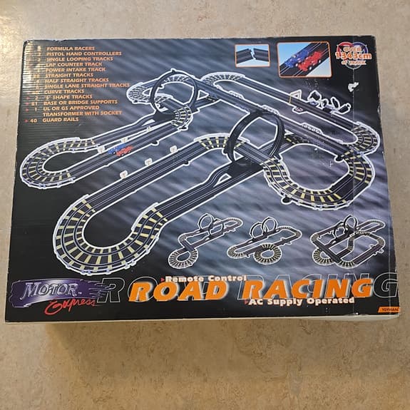 💥Bil spel/ Motor/ spel Racing/Express Remote Control Road Racing Billeksak