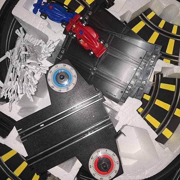 💥Bil spel/ Motor/ spel Racing/Express Remote Control Road Racing Billeksak