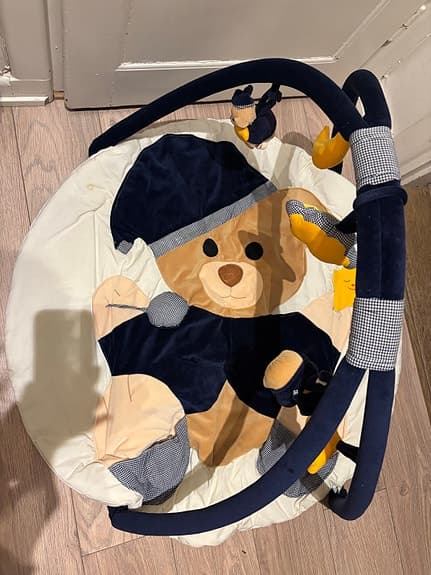 Fisher-Price babygym med lekbåge och mjuk matta