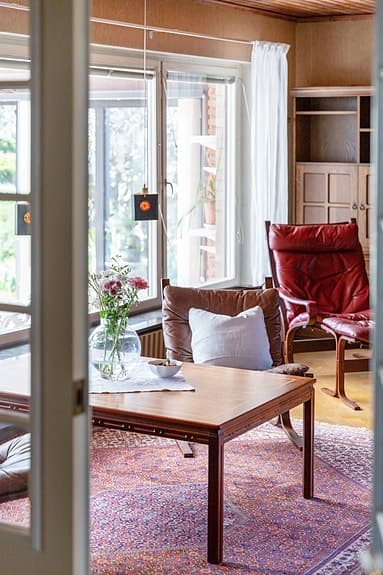 2 soffbord i teak / teakfanér – svensk design, retro 50–60-tal