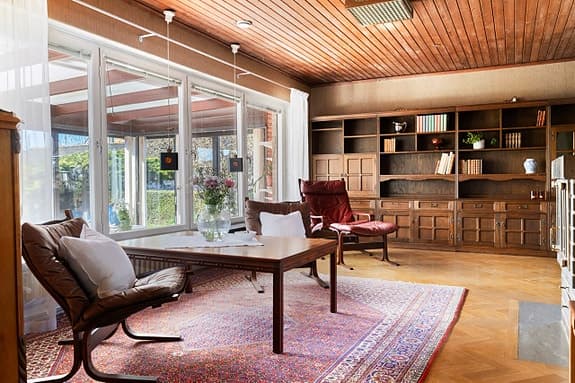 2 soffbord i teak / teakfanér – svensk design, retro 50–60-tal