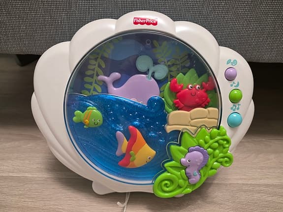 Fisher-Price babyleksak musik- och ljusmobil med havstema