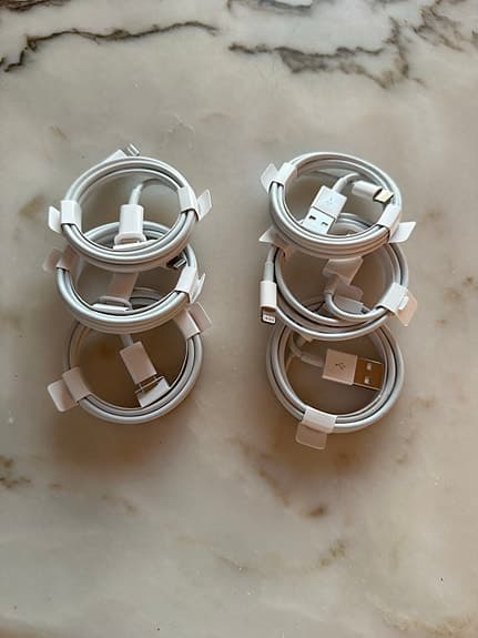 iPhone-laddare Lightning (USB-C & USB-A) – Nya!