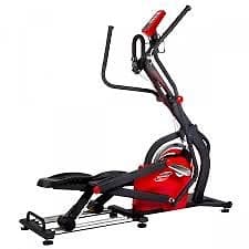 Crosstrainer Spirit E-Glide röd/svart