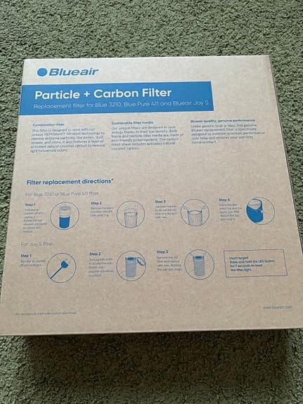 Phillips Luftfuktare svart + Carbon Filter