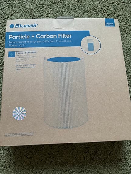 Phillips Luftfuktare svart + Carbon Filter