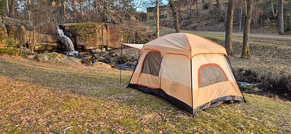 4–8 Personers Familjetält – Rymligt, Vindtätt & Vattentätt