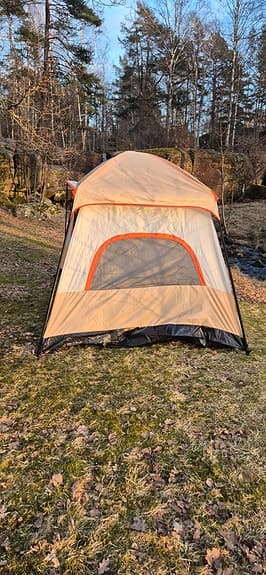 4–8 Personers Familjetält – Rymligt, Vindtätt & Vattentätt