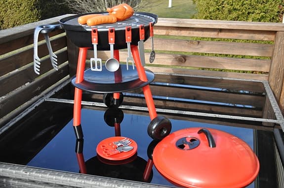 Leksaks Grill med tillbehör