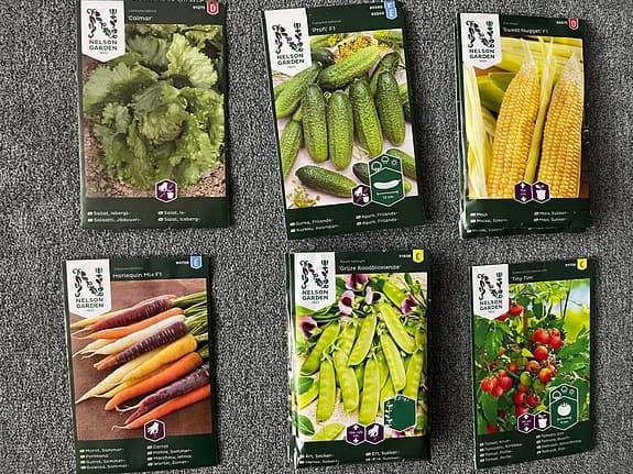 Nelson Garden fröer - stöd vår klassresa