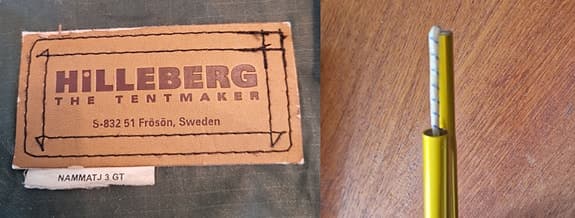 Hilleberg Nammatj GT3 Tält Grön - Nu bara 8900 kr!!