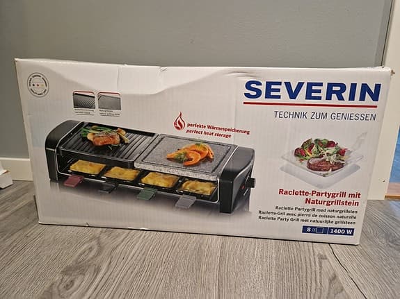 Severin raclettepartygrill bordsgrill