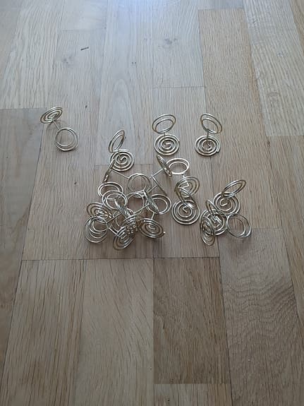 Blandat bröllopspynt