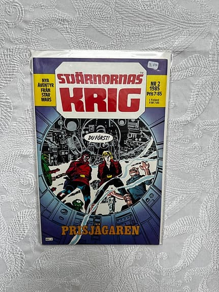 Star Wars - Stjärnornas Krig nr 2 (1985) – “Prisjägaren” – inplastad, fint skick