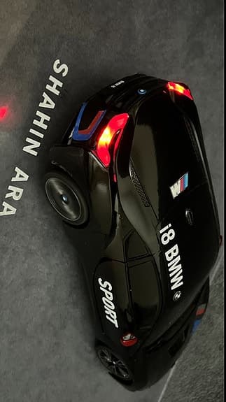 BMW i8 Edition RC  Elektrisk Dörrar 52cm Carbon GlasBox SeBilder