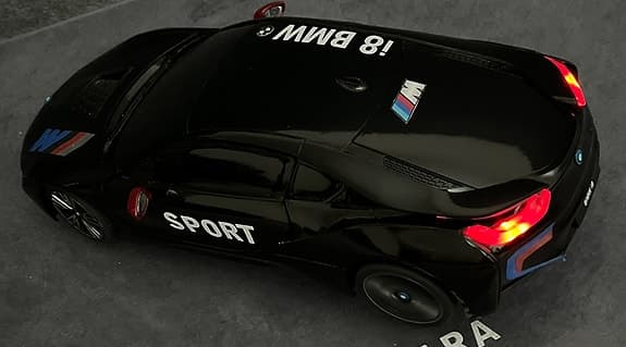 BMW i8 Edition RC  Elektrisk Dörrar 52cm Carbon GlasBox SeBilder